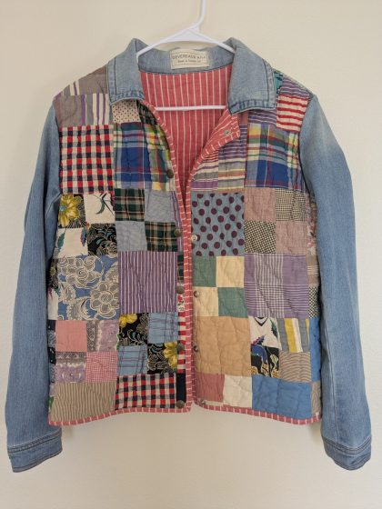 Repurposed Vintage Quilt Jacket