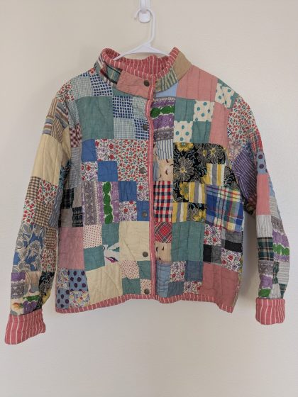 Vintage Patchwork Quilt Jacket