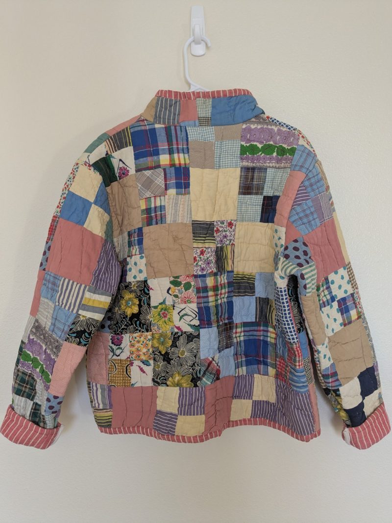 Vintage Patchwork Quilt Jacket - Image 2